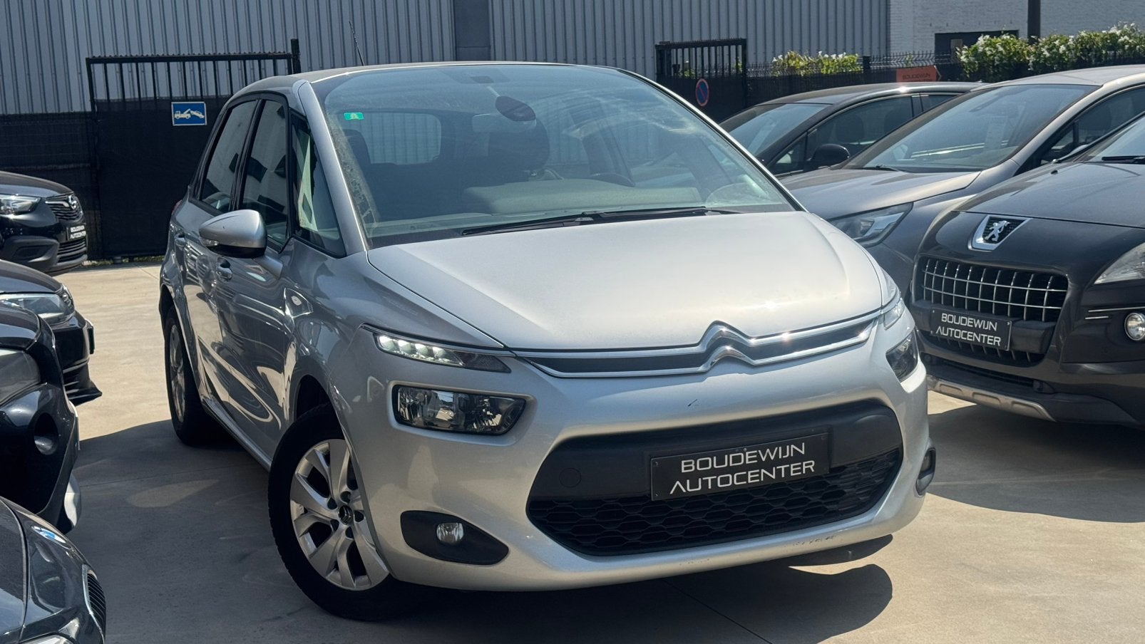 Citroën C4 Picasso 2016 140.xxxkm Topstaat Benzine Garantie, Voorwielaandrijving, Stof, Zwart, C4 (Grand) Picasso