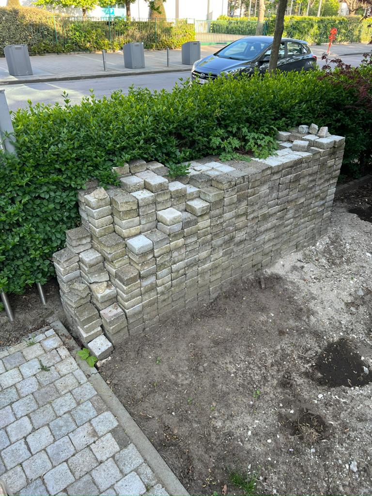 Gratis klinkers, Tuin en Terras, Grind, Keien en Split, Zo goed als nieuw, Ophalen