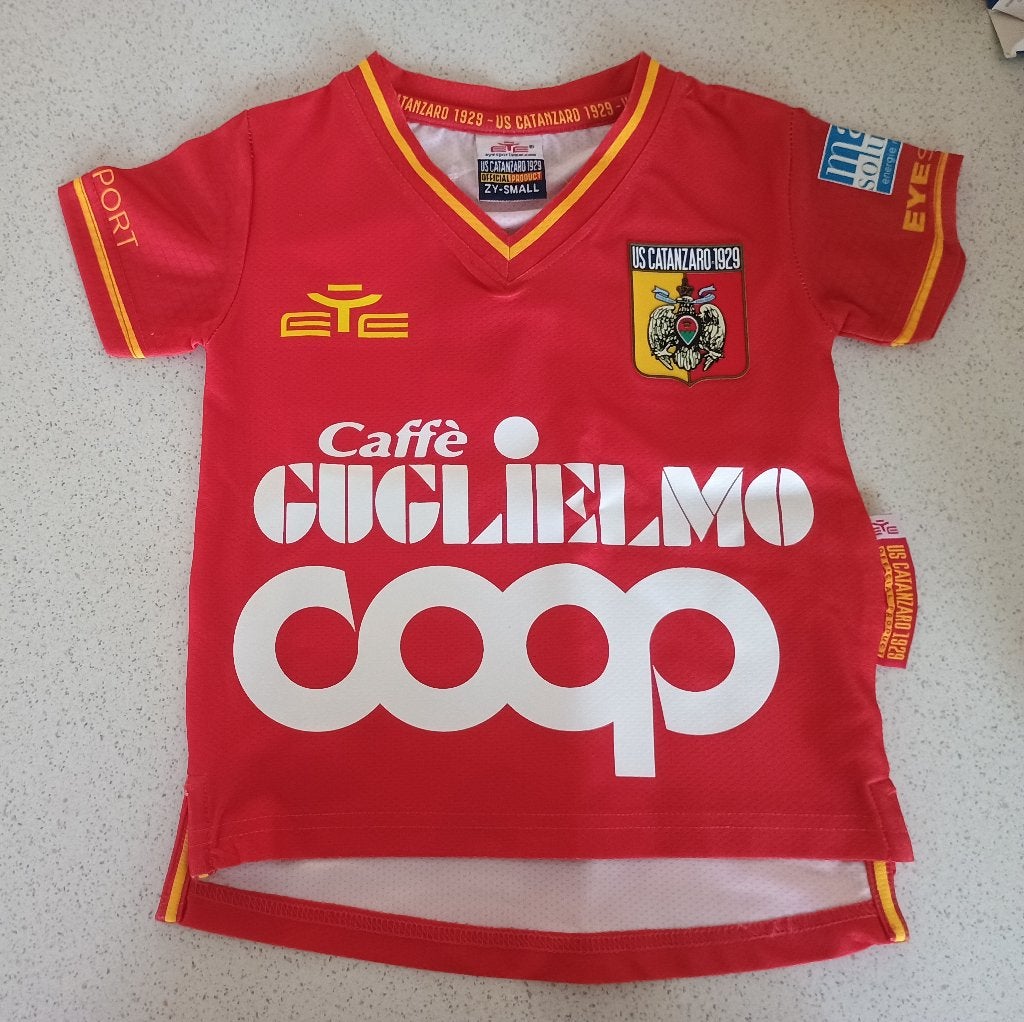 US Catanzaro Wedstrijdshirt Kids (3j), Enlèvement ou Envoi, Neuf, Maillot