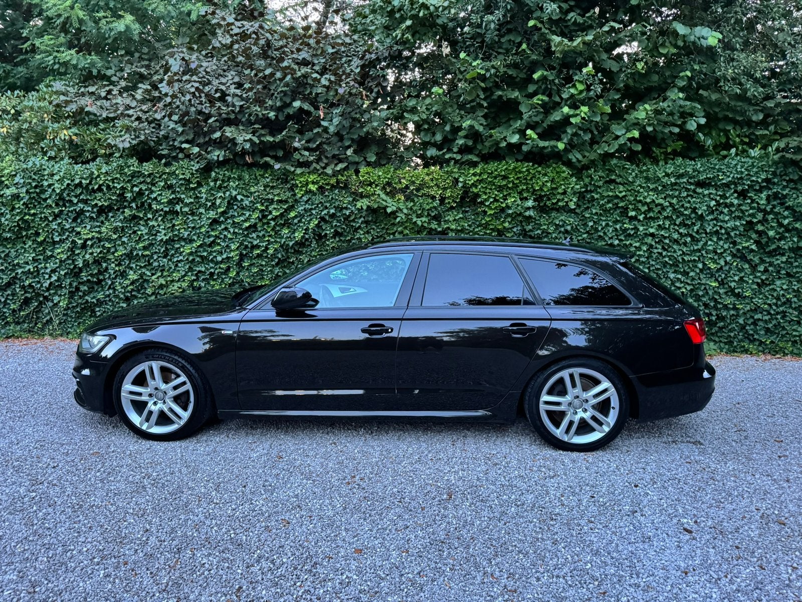 A6 Avant 2.8i V6 FSI Quattro S line S tronic, Auto's, Euro 5, Zwart, 2773 cc, Bruin
