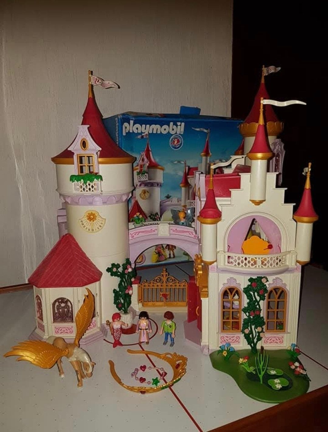 chateau Playmobil, Enlèvement