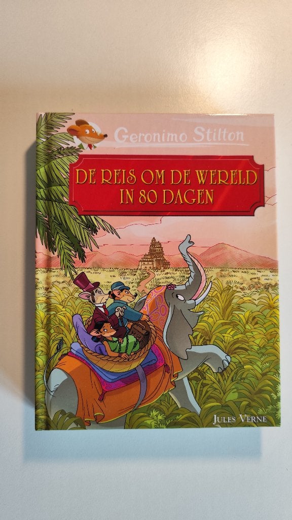Geronimo Stilton – De reis om de wereld in 80 dagen, Boeken, Ophalen, Nieuw, Fictie algemeen