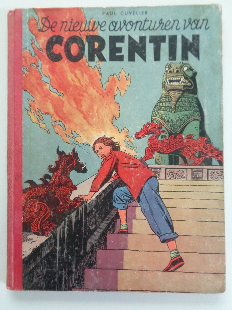 Corentin, de nieuwe avonturen van - HC 1e dr. 1952, Ophalen of Verzenden