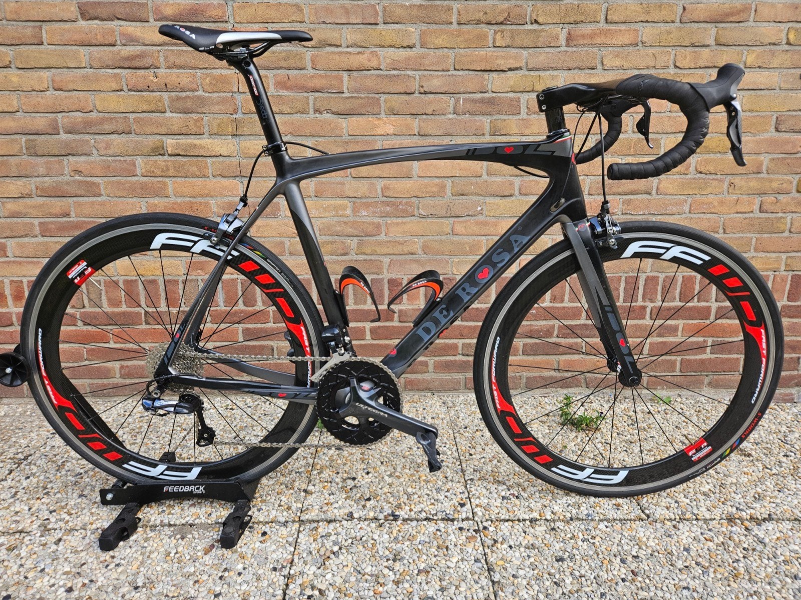 De Rosa Idol racer met Ultegra Di2 11-speed, maat 57, Ophalen, 28 inch, Carbon, Zo goed als nieuw