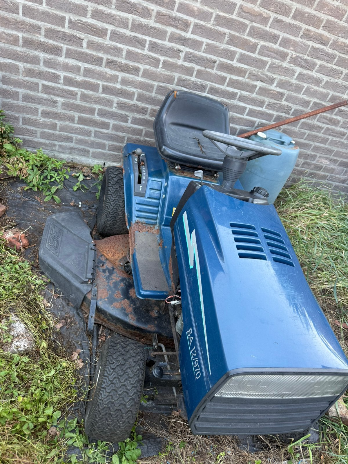 Tracteur tondeuse, Enlèvement, Utilisé