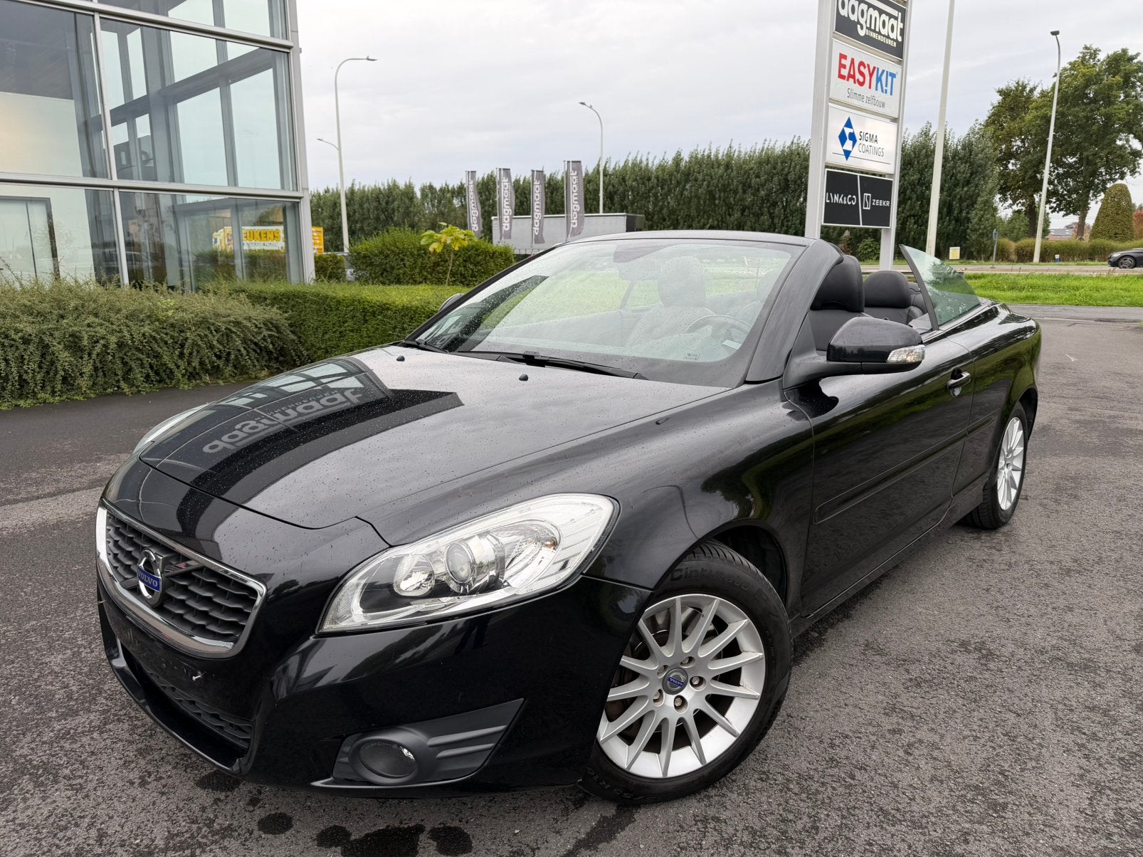 Volvo C70 2.0 diesel, automaat 2012 km165.900 kw110 pk150, Autos, Cuir, Euro 5, 110 kW, Entreprise