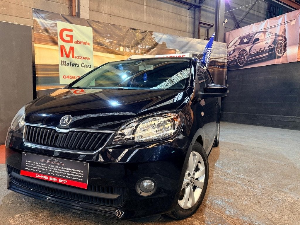 Skoda Citigo 1.0i Airco Toit panoramique GPS, Euro 5, Achat, Isofix, Entreprise