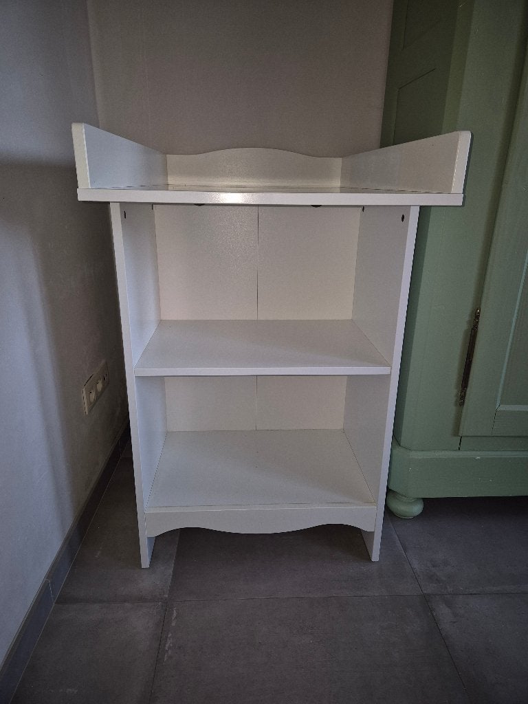 Witte verschoningstafel, Ophalen, Gebruikt, 70 cm of meer, 75 tot 100 cm