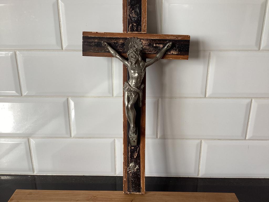 Antiek kruisbeeld, Antiek en Kunst, Ophalen of Verzenden