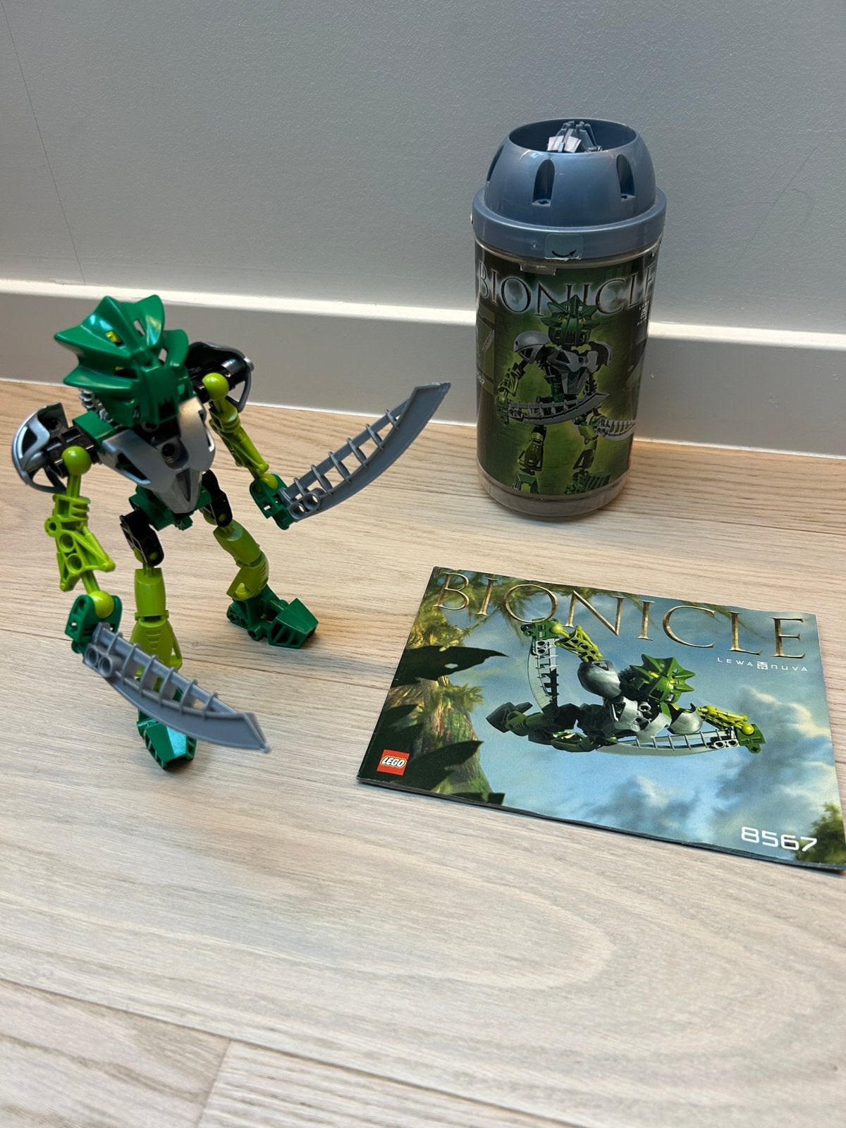 Lego bionicle lewa nuva 8567, Ophalen of Verzenden, Zo goed als nieuw, Lego, Bionicle
