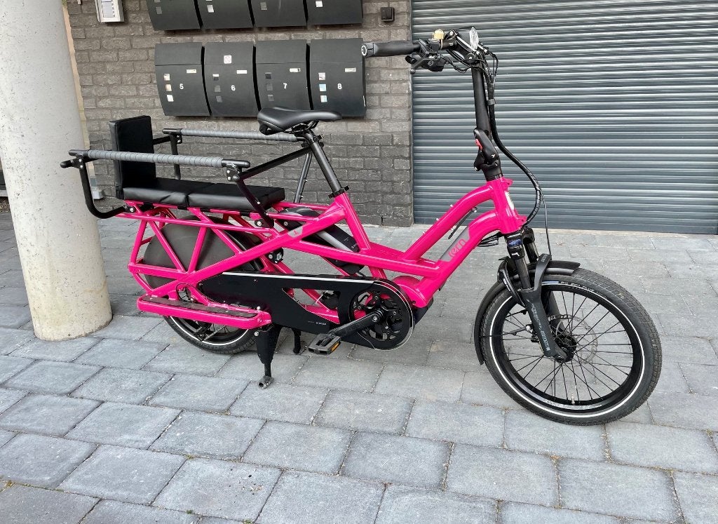 Tern GSD S10 2021 – 2.850 km – 2  batteries, Vélos & Vélomoteurs, Enlèvement, Comme neuf, 50 km par batterie ou plus, Autres marques