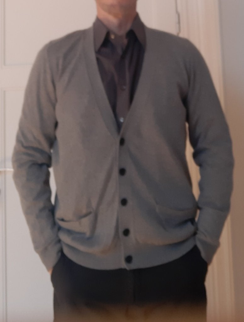 Gilet GAP Cardigan, Gris, Enlèvement ou Envoi, GAP, Taille 52/54 (L)
