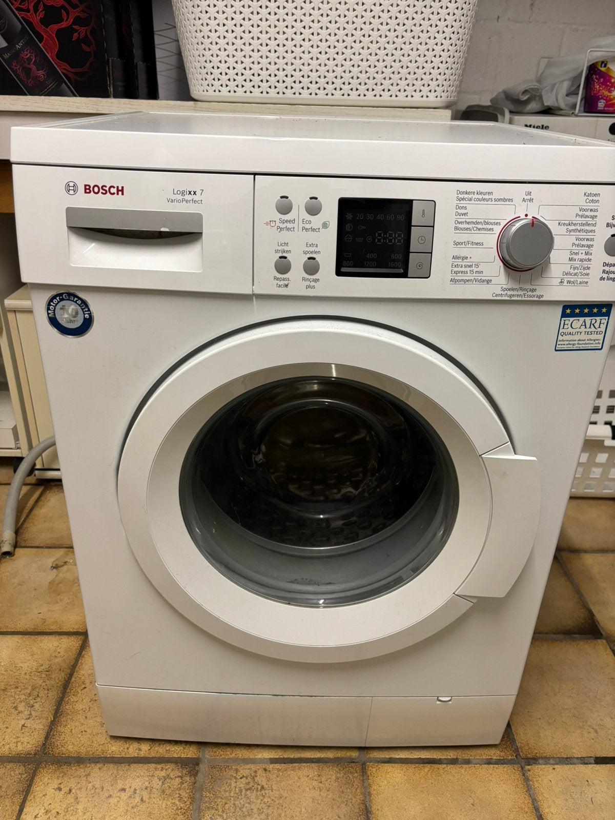 Wasmachine bosch 7kg, werkt prima., Elektronische apparatuur, Wasmachines, Ophalen, Gebruikt