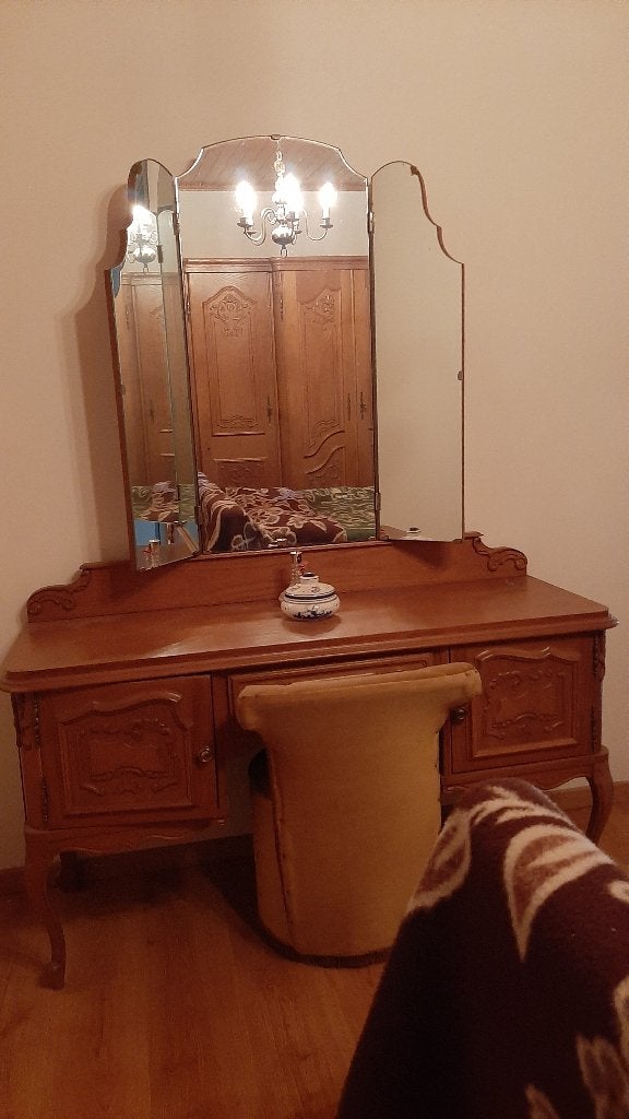 Meubels, Maison & Meubles, Chambre à coucher | Chambres à coucher complètes, Enlèvement, Utilisé, Deux personnes, Vintage
