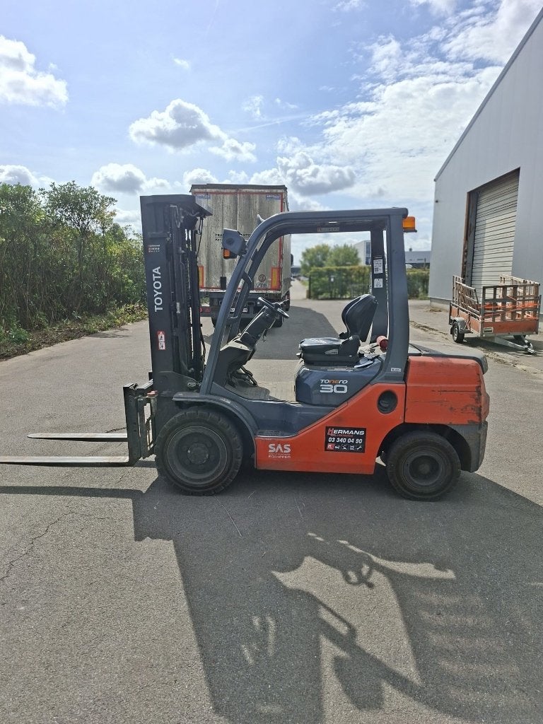 toyota heftruck, Ophalen, Diesel, 2000 tot 3000 kg, TOYOTA