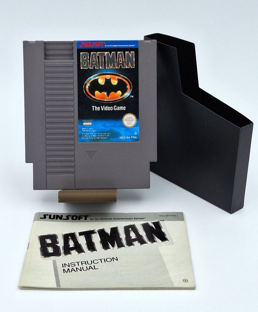Batman The Video Game NES Nintendo PAL B Sunsoft Game Manual, Games en Spelcomputers, Games | Nintendo NES, Zo goed als nieuw