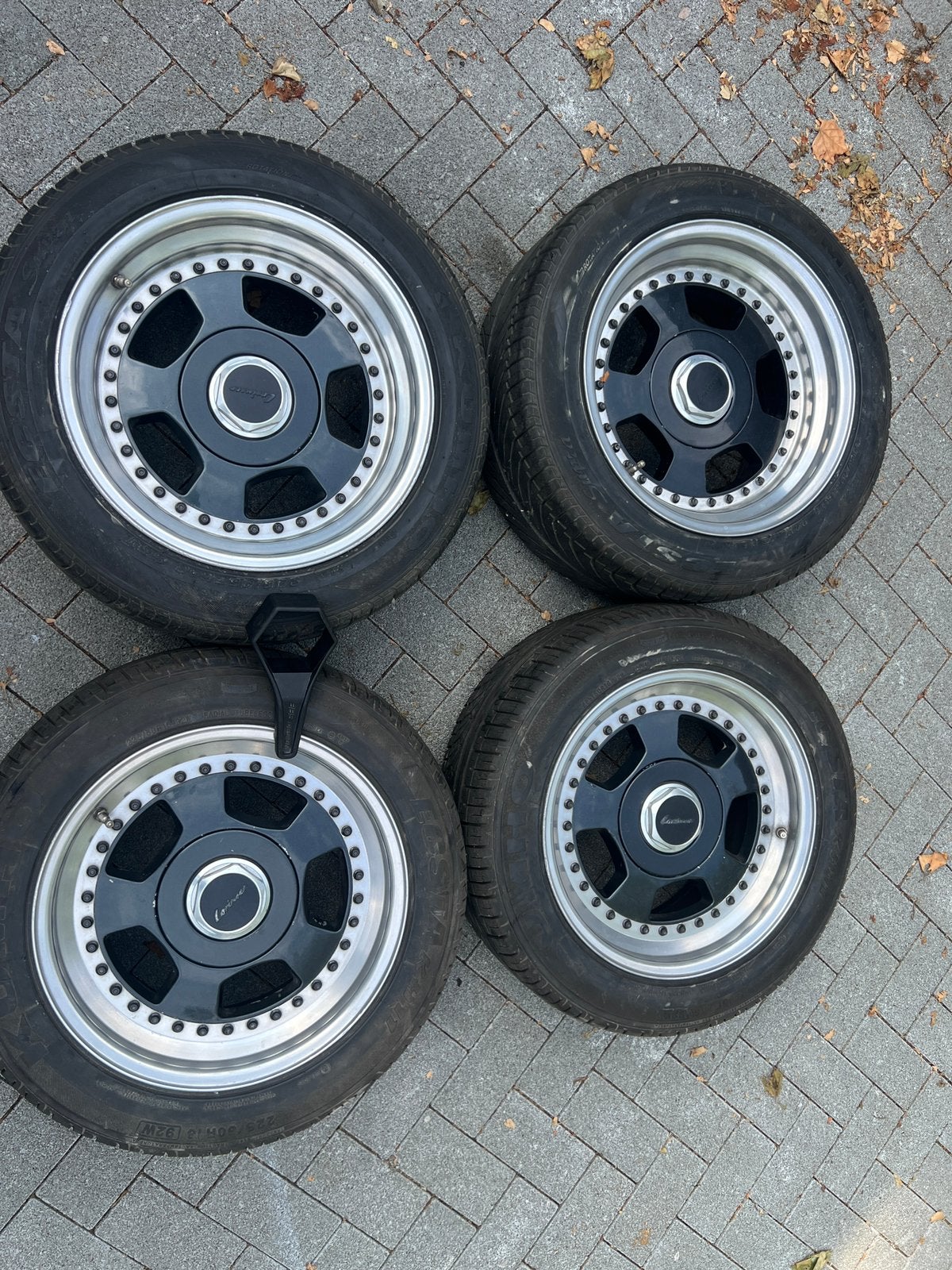 Lorinser 16 inch BBS Velgen 8x16 & 9x16 W123 W126 R107 SEC, Ophalen, 16 inch, Velg(en)