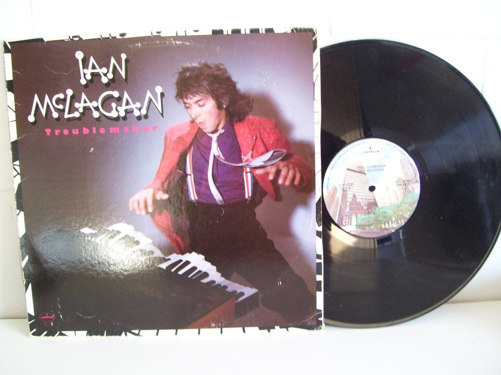 IAN MCLAGAN  troublemaker, Cd's en Dvd's, LP, Gebruikt, Originele persing, Ophalen of Verzenden