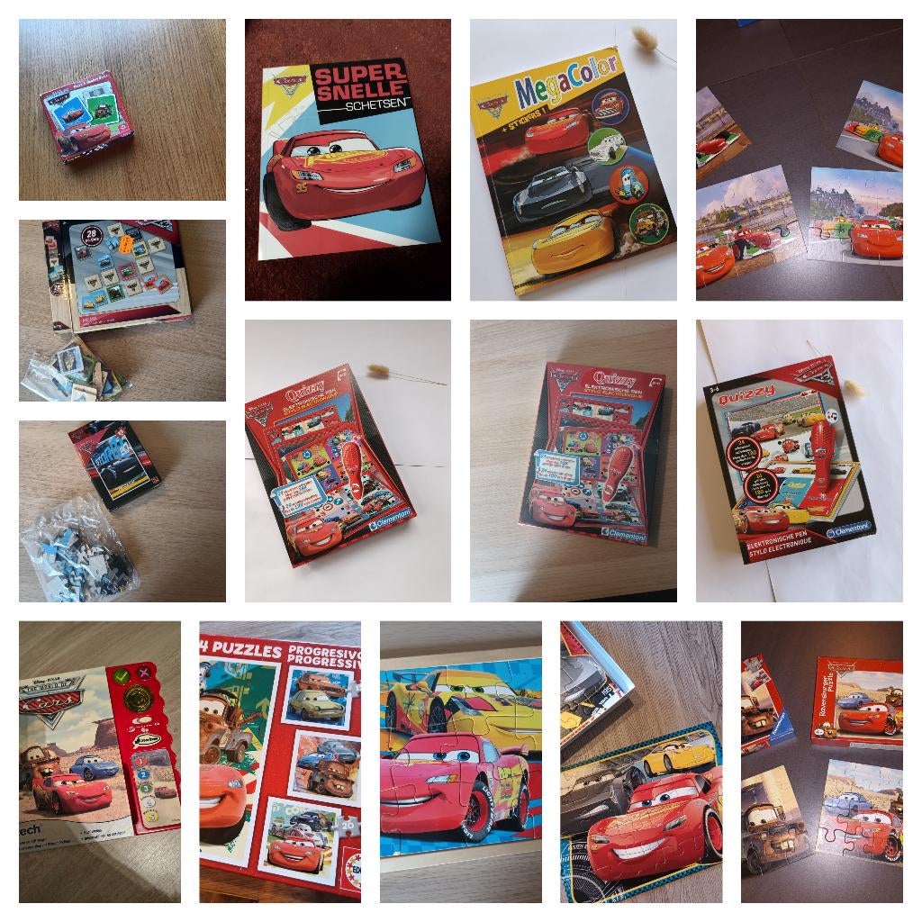 Pakket Cars, Kinderen en Baby's, Kinderspulletjes, Gebruikt, Ophalen of Verzenden