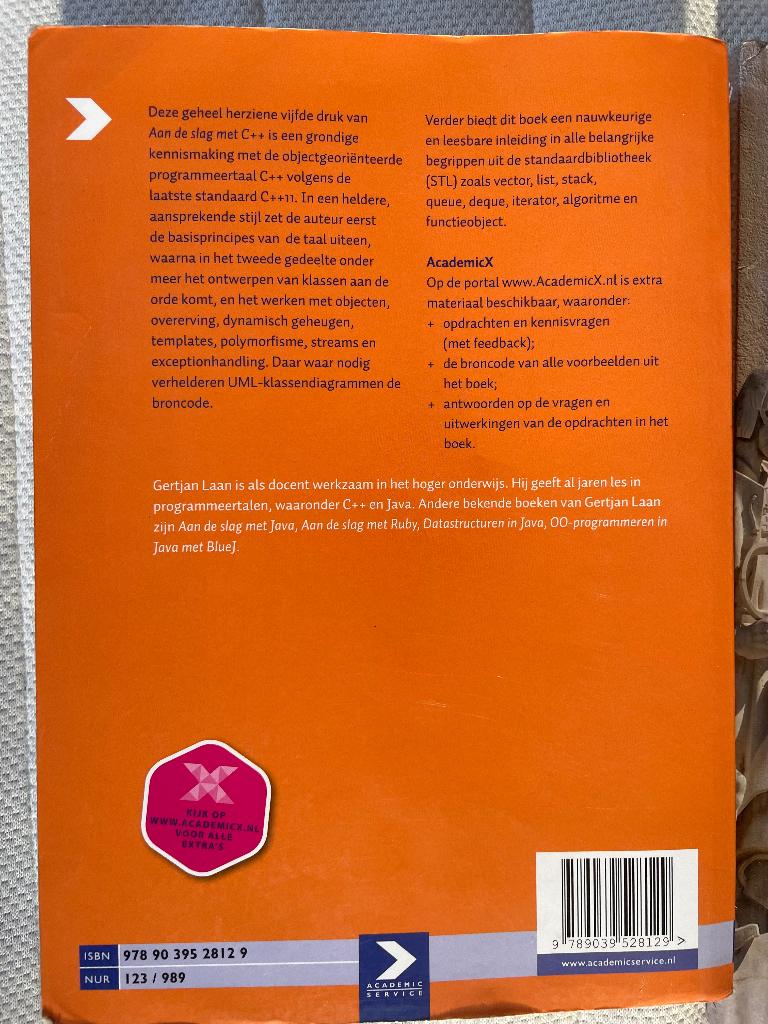 Aan de slag met C++, Boeken, Ophalen, Gelezen, Overige niveaus, Academic services