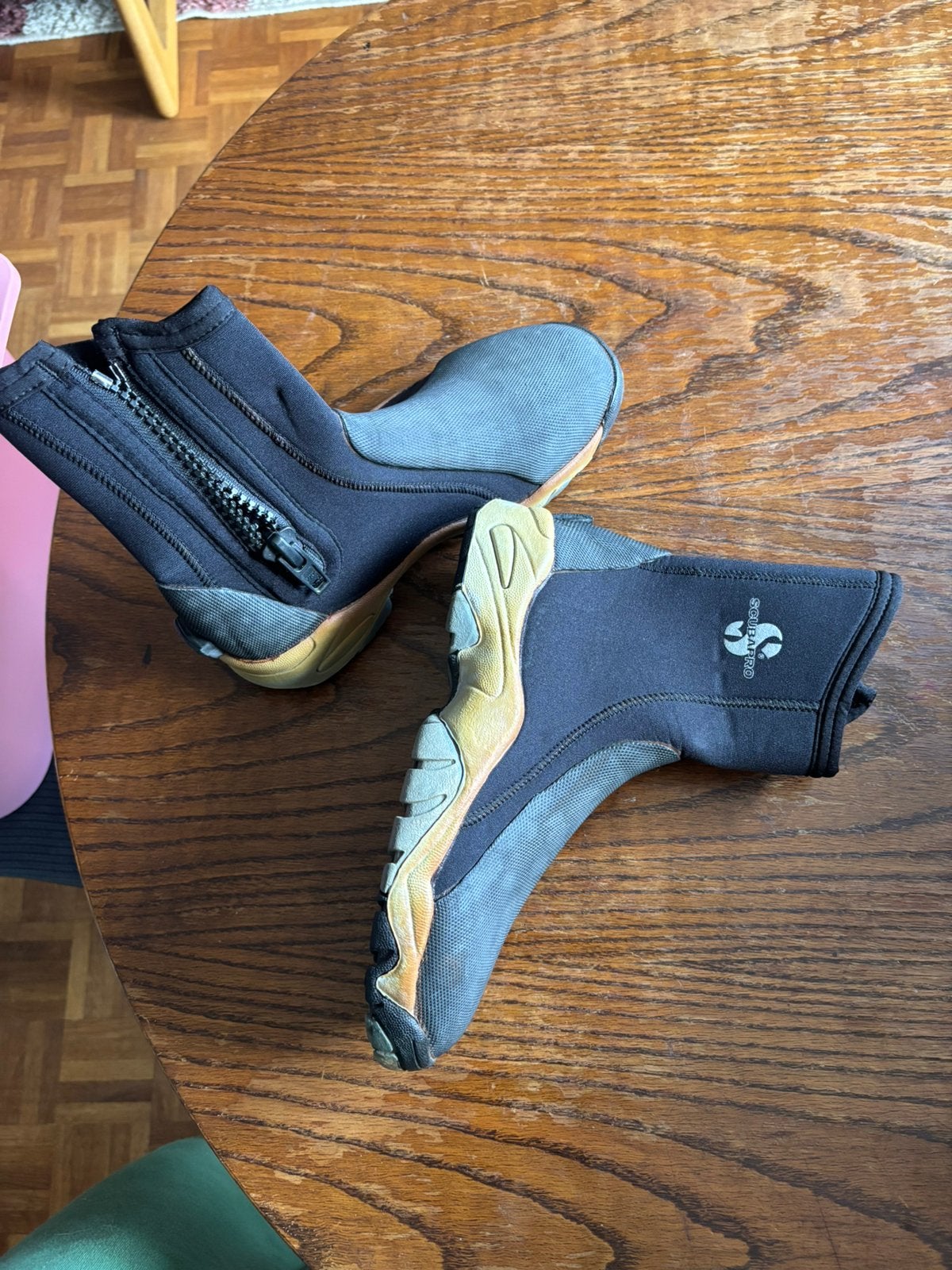 Duikschoenen en sokken, Sports nautiques & Bateaux, Plongée, Enlèvement, Comme neuf