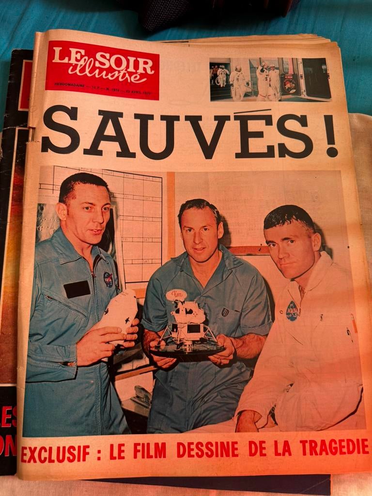 Magazine le Soir année 1970, Enlèvement, 1960 à 1980, Journal ou Magazine