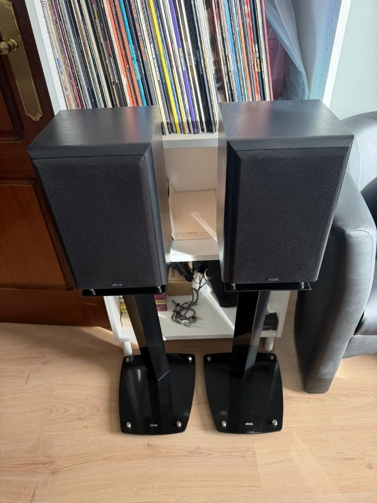 Eltax Monitor III, TV, Hi-fi & Vidéo, Enceintes, Comme neuf, Haut-parleurs Frontaux, Arrière ou Stéréo, 60 à 120 watts, Autres marques