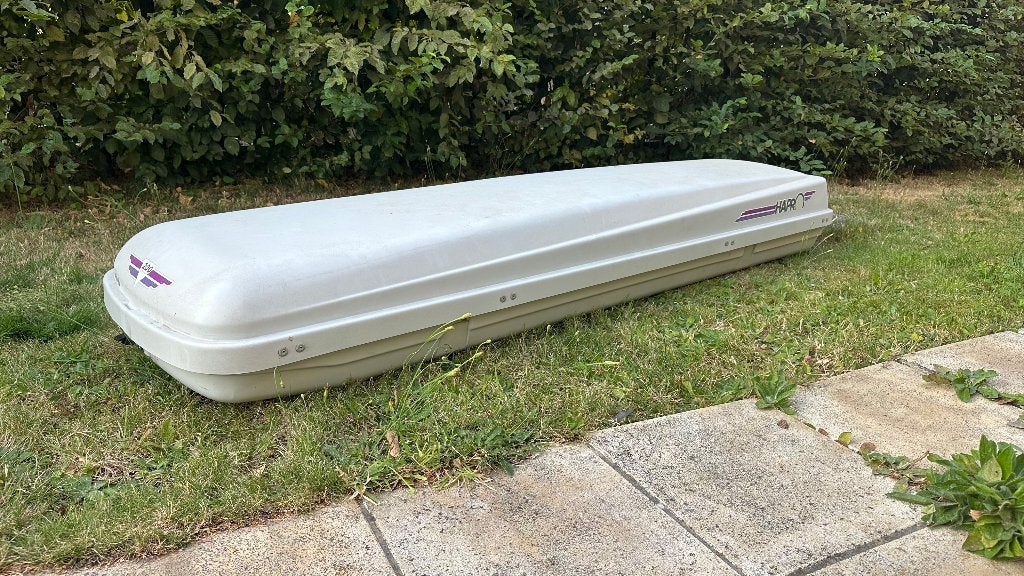 Lange dakkoffer voor skilatten Hapro 200, Ophalen, Zo goed als nieuw