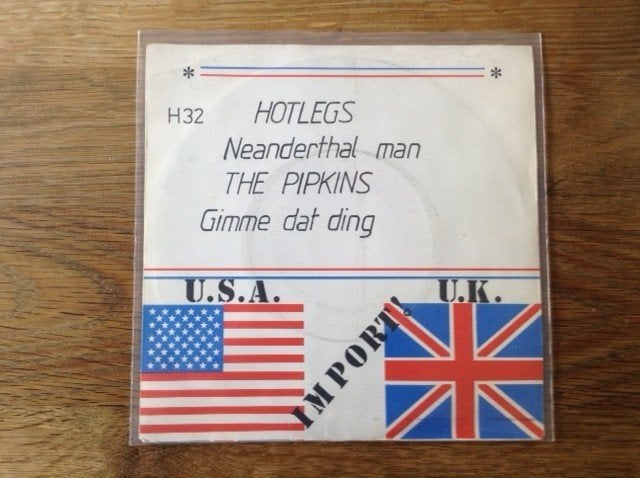 single hotlegs / the pipkins, Enlèvement ou Envoi, Pop, Housse de protection extérieure, 7 inch