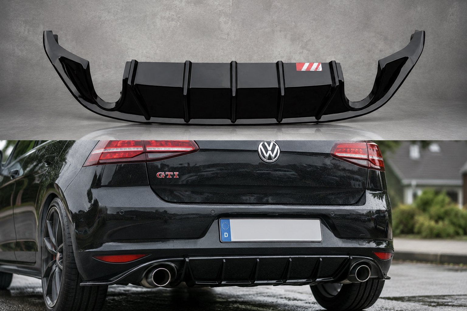 Golf 7.5GTi DIFFUSER facelift splinternieuw, Ophalen, Voor