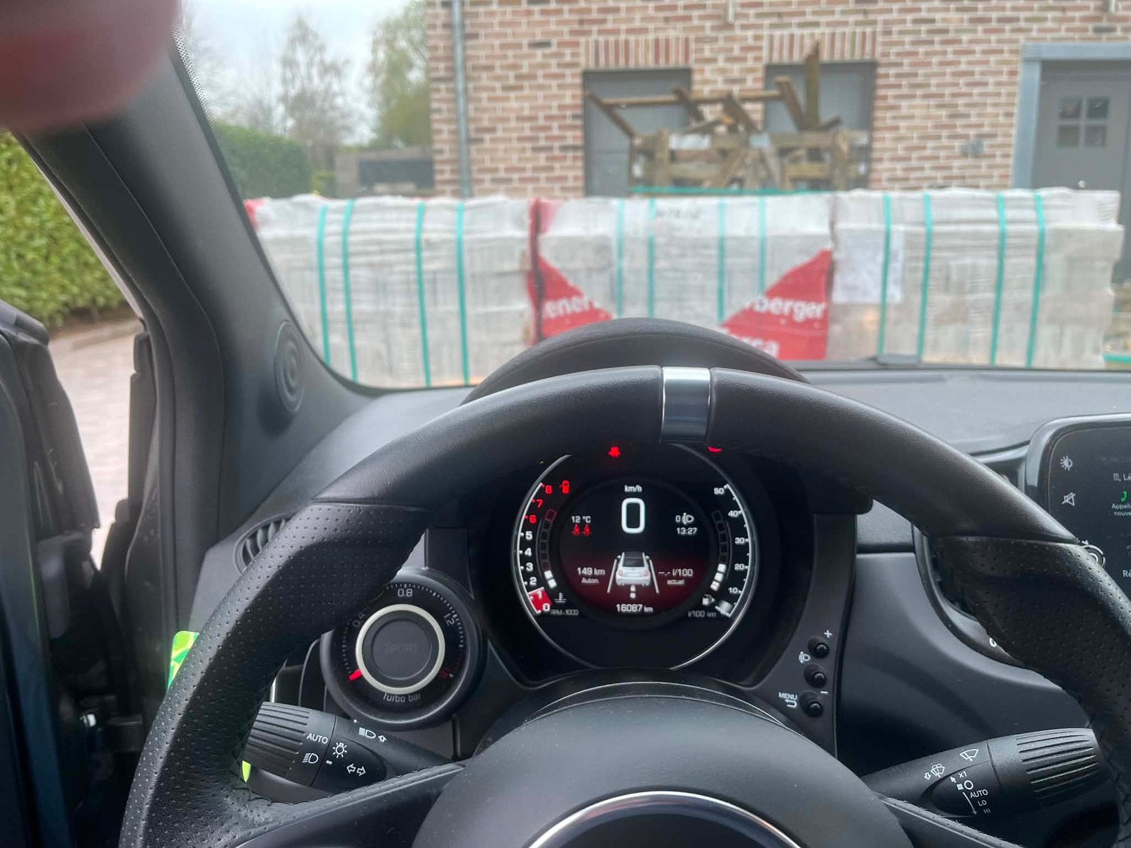 FIAT 500 ABARTH, Auto's, Abarth, Voorwielaandrijving, 4 zetels, Stof, 4 cilinders