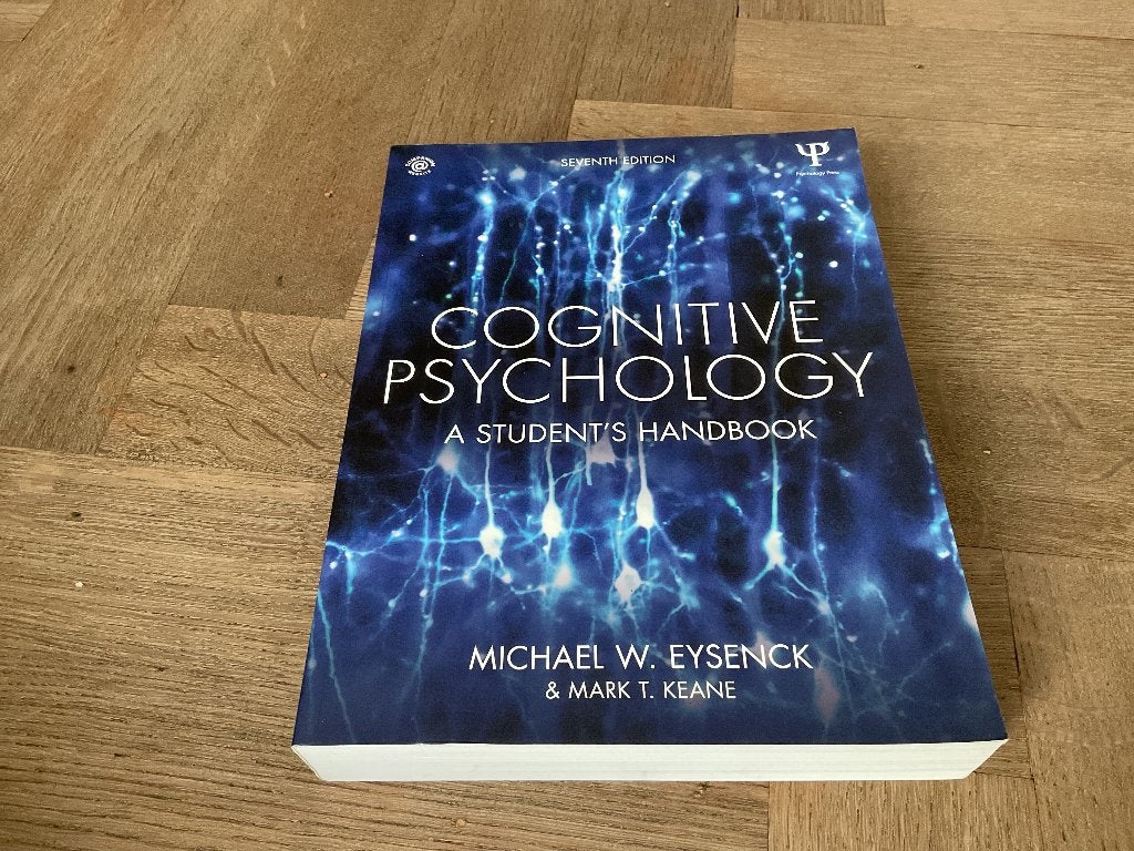 Cognitive Psychology, a student’s handbook 7th ed (Eysenck), Boeken, Ophalen of Verzenden, Zo goed als nieuw, Michael W. Eysenck