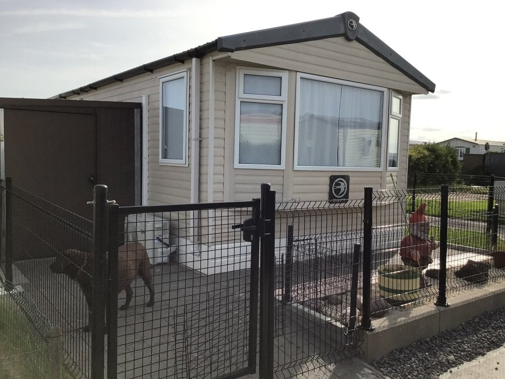 Stacaravan te koop camping New Vennepark Wenduine, Caravanes & Camping, Jusqu'à 5