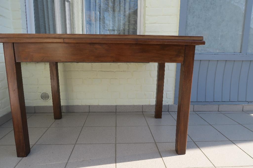 Table à manger vintage - 120/200 cm, Maison & Meubles, Tables | Tables à manger, 150 à 200 cm, Cinq personnes ou plus, Vintage