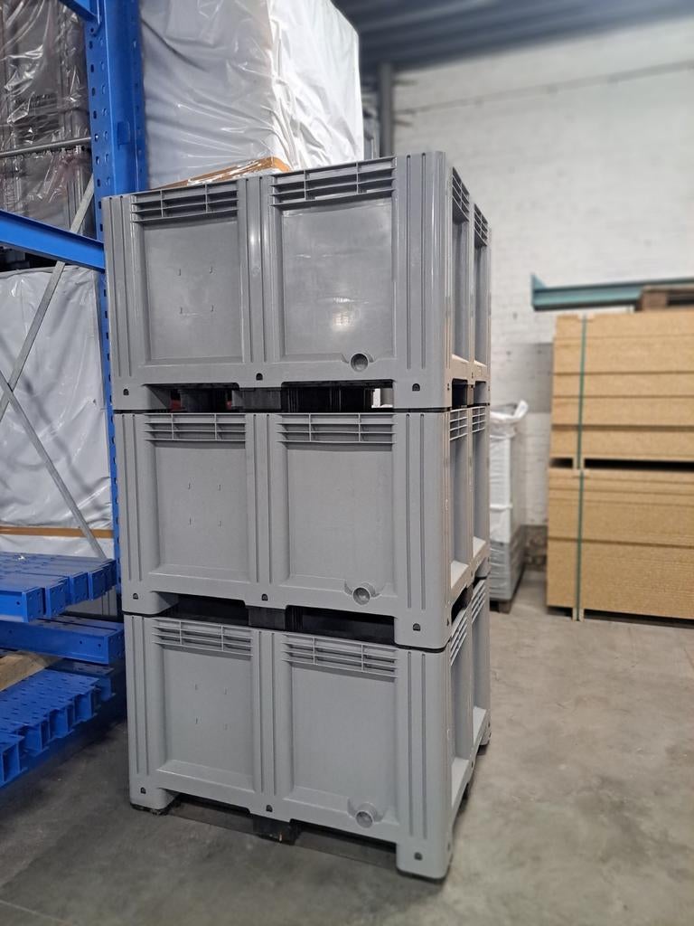 Nieuwe palletbox 1200x1000 met 3 sledes.  169 euro excl btw, Ophalen