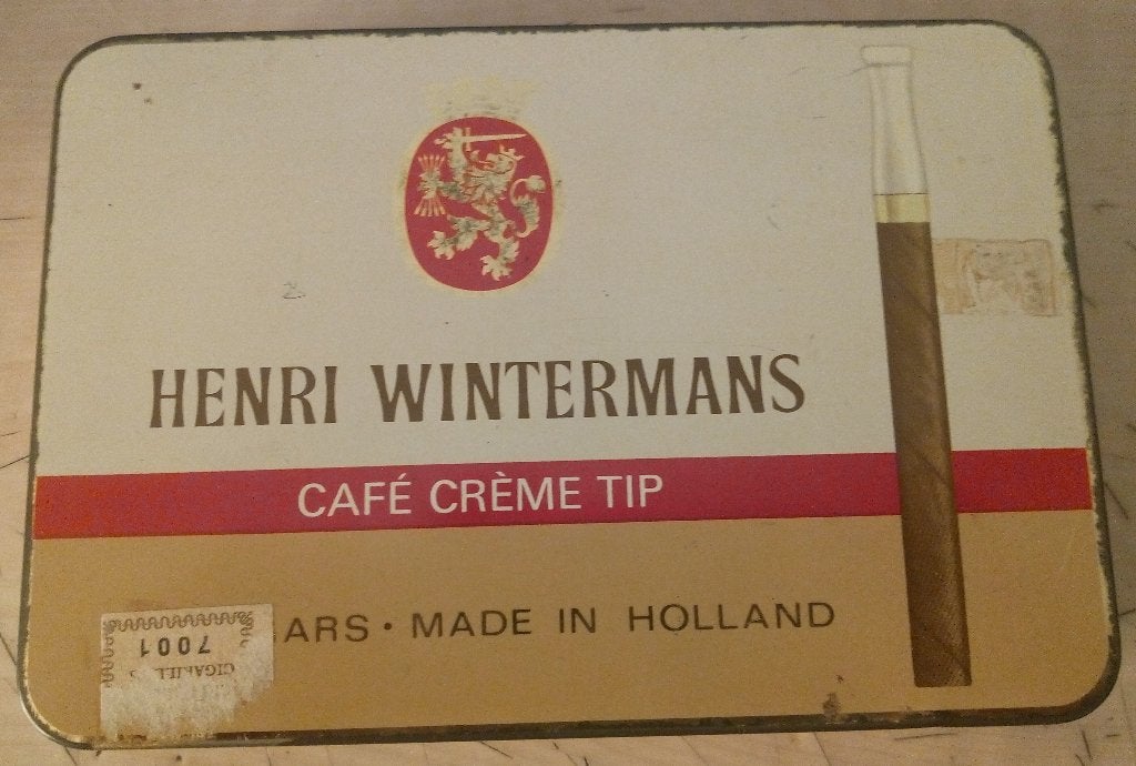 Boîte métallique cigarillos - Henri Wintermans, Verzamelen, Ophalen of Verzenden