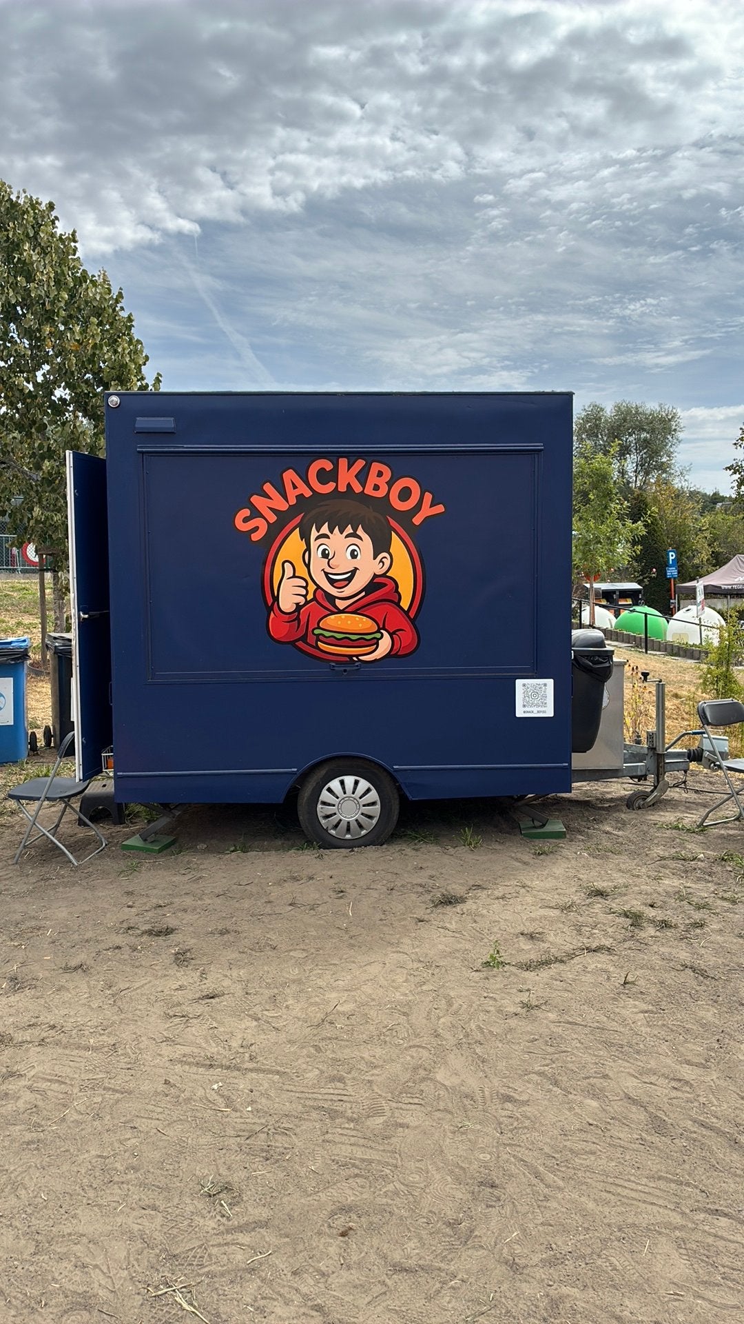 Camion de nourriture. Hot-dog Halburger, Enlèvement, Comme neuf