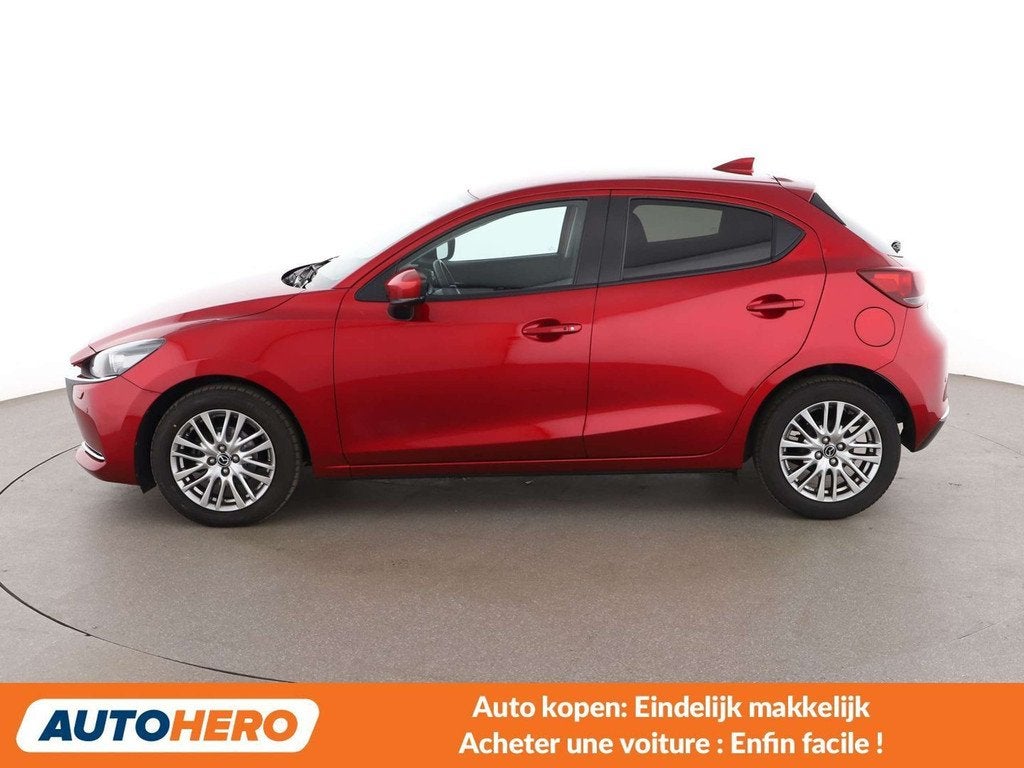 Mazda 2 1.5 Skyactiv-G Mild-Hybrid Exclusive-Line (bj 2020), Auto's, Mazda, Voorwielaandrijving, Stof, Gebruikt, Adaptive Cruise Control