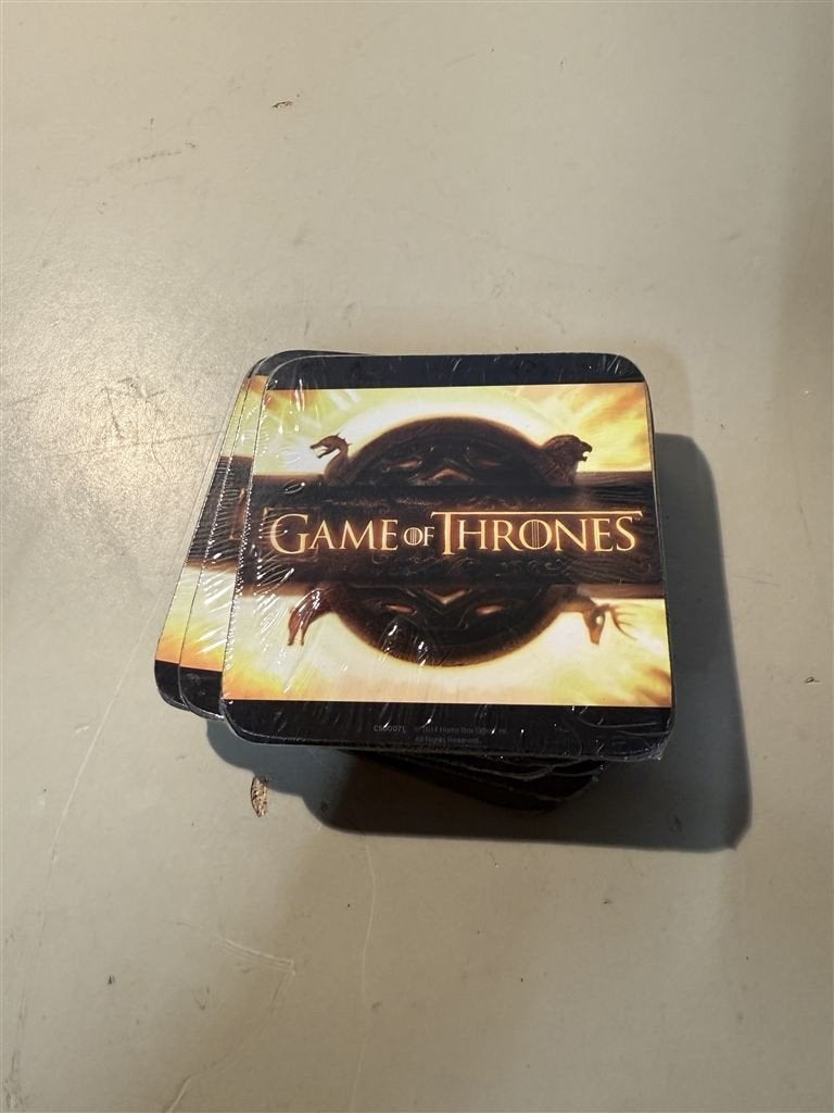 Game of Thrones Onderzetters, Ophalen of Verzenden, Nieuw