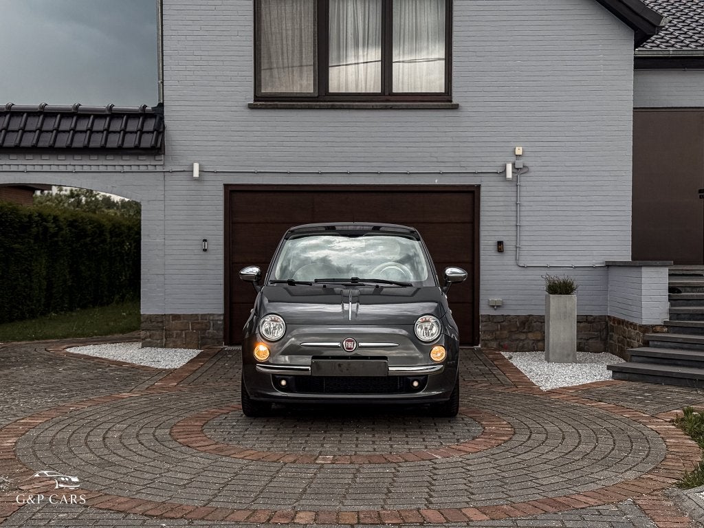FIAT 500 Lounge/1.2 Benzine/Panorama/Airco/Elektr. ruiten/, Autos, Fiat, Achat, Entreprise, Boîte manuelle, Entretenue par le concessionnaire