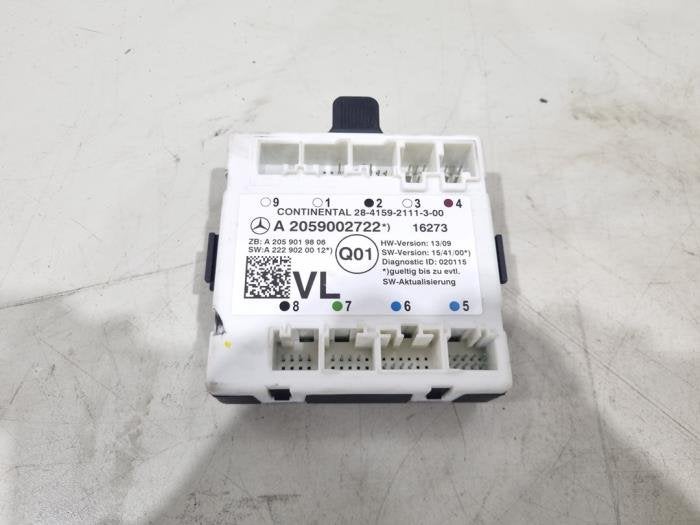Centrale Deurvergrendelings Module van een Mercedes C-Klasse, Gebruikt, -, Ophalen of Verzenden, -