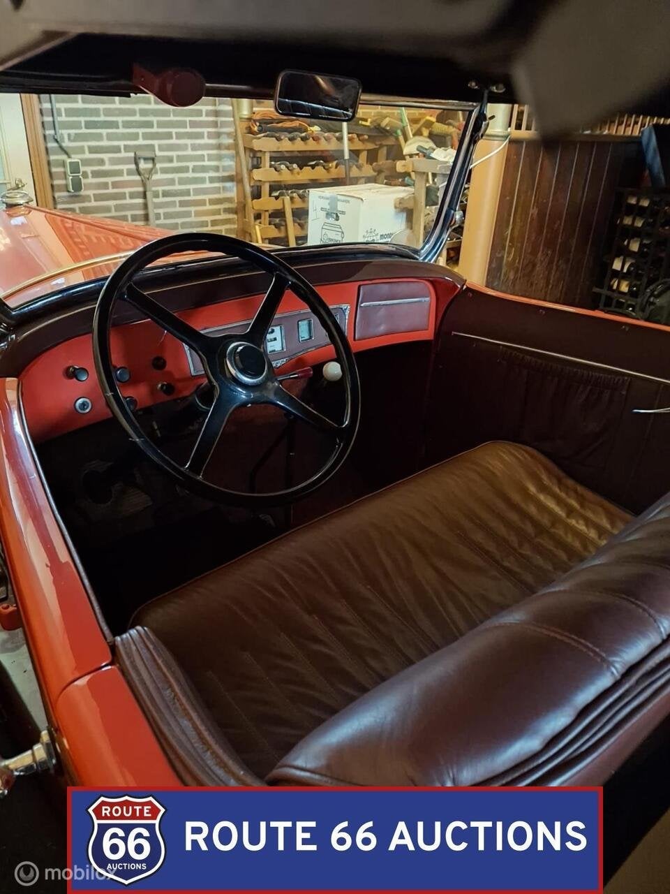 Graham-Paige Phaeton | 1930 | Route 66 Auctions, Auto's, Oldtimers, Overige merken, Zwart, Bedrijf, Handgeschakeld