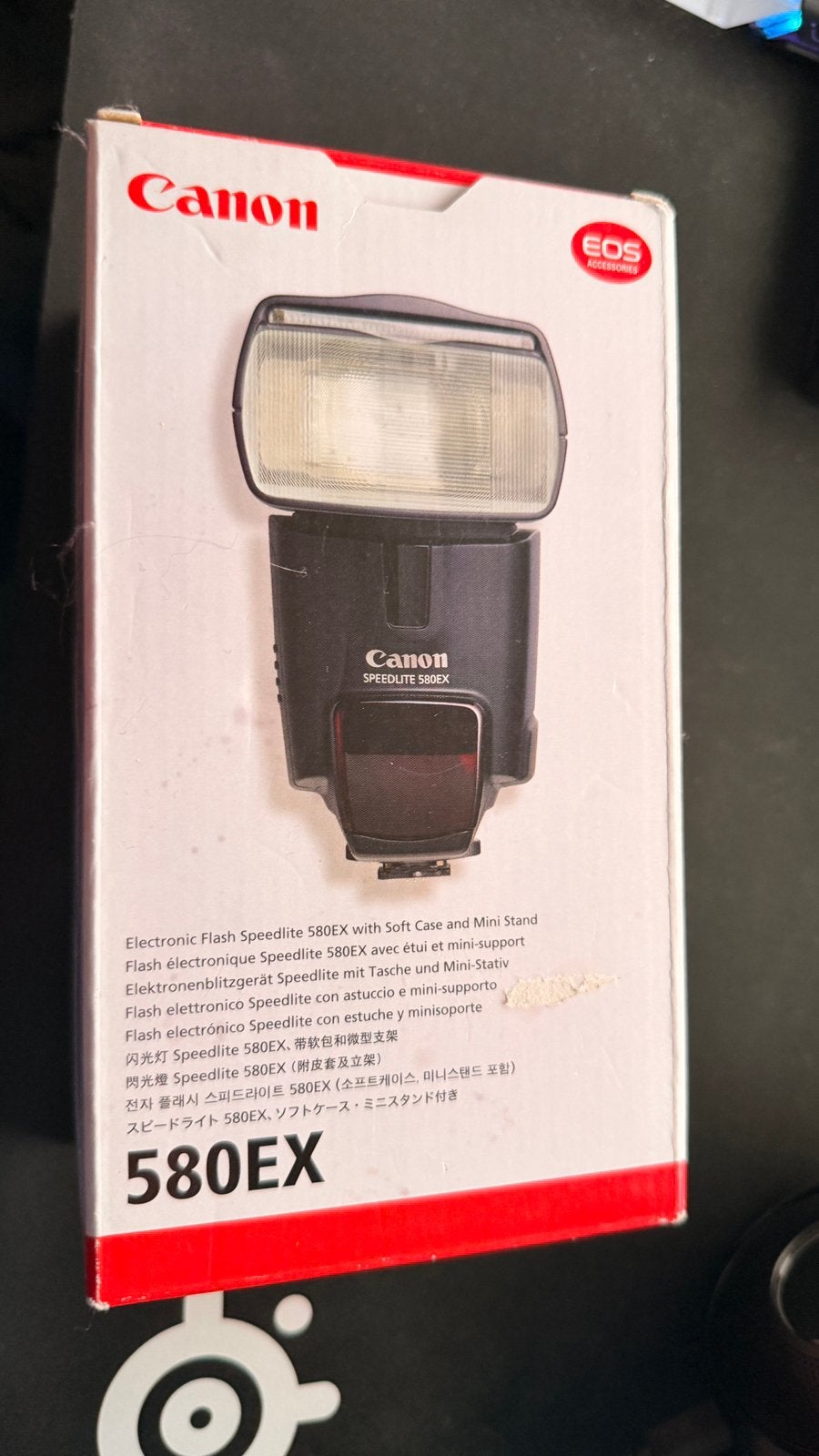 Canon 580Ex externe flash module nieuw, Audio, Tv en Foto, Foto | Flitsers, Ophalen, Canon, Canon, Externe flitser