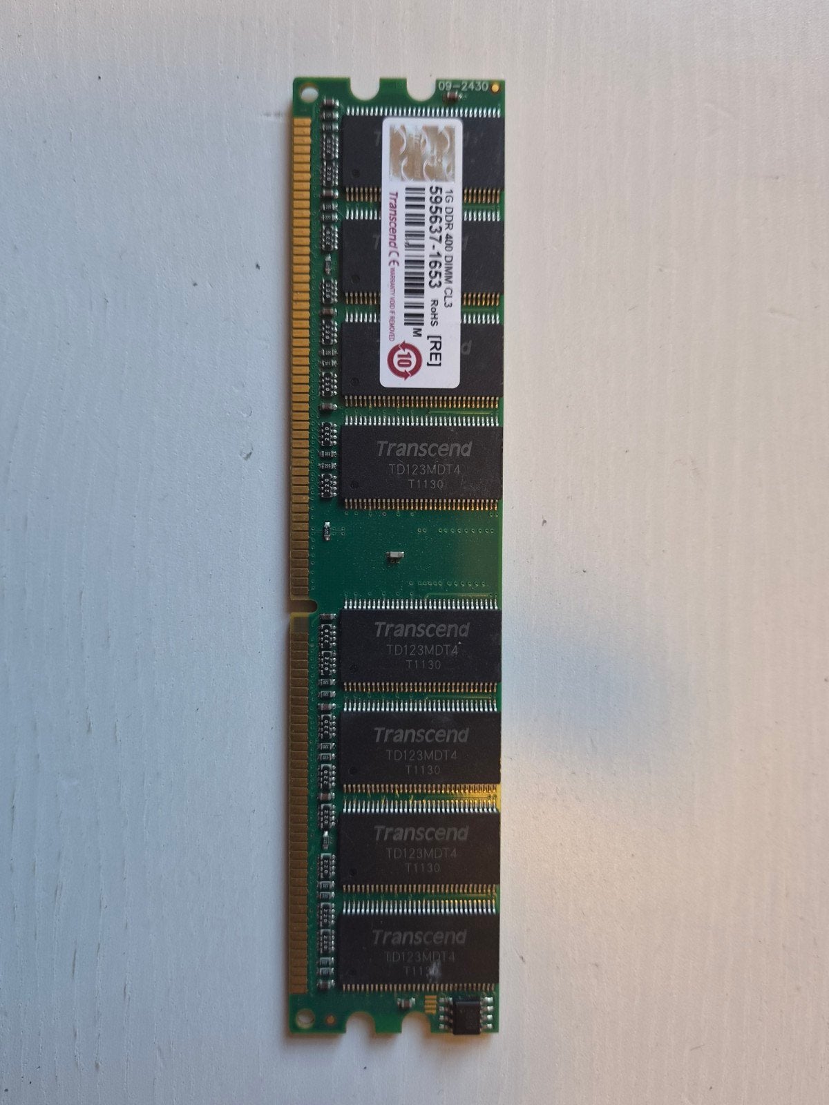 Transcend ddr1 1go, Informatique & Logiciels, Enlèvement ou Envoi, DDR