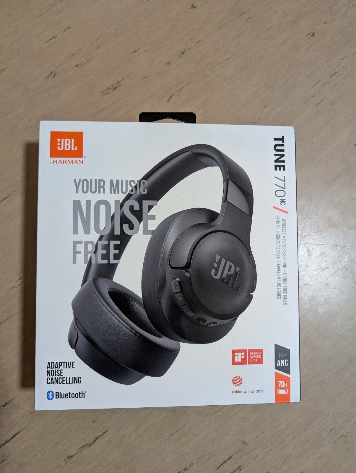 JBL tune 770nc, Ophalen, Nieuw, Zwart, JBL