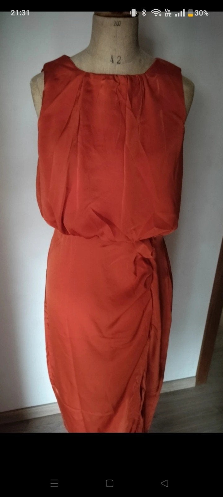 robe de cocktail, Enlèvement ou Envoi, Taille 42/44 (L), Jaune