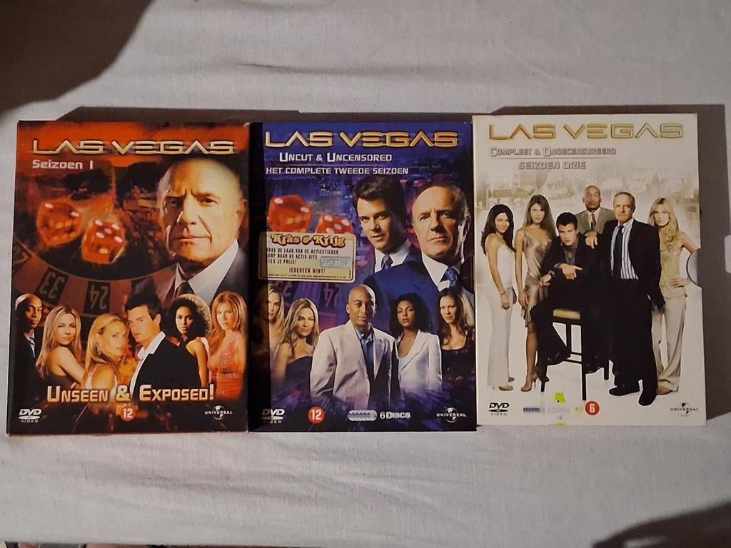 Las Vegas, saisons 1, 2 et 3 en DVD, Enlèvement ou Envoi, Drame, Coffret, Comme neuf