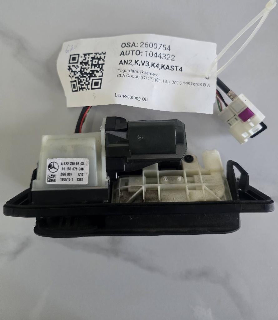 Caméra de recul mercedes CLA 200, CLA, Achat, 5 portes, Particulier