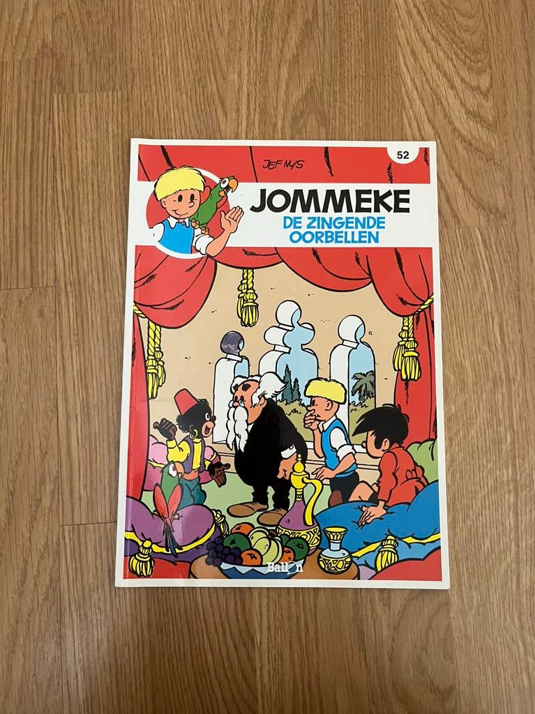 Strip Jommeke. De zingende oorbellen., Une BD, Enlèvement ou Envoi, Utilisé