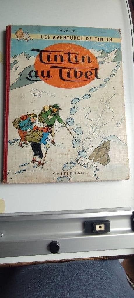 BD Tintin 'Tintin au Tibet', Livres, BD, Enlèvement ou Envoi, Utilisé, Hergé